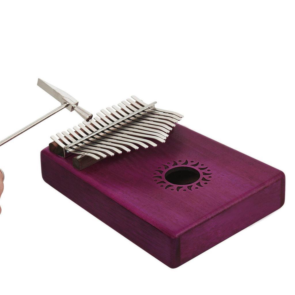 Portable 17 Key  Mbira Finger Percussion Thumb Piano