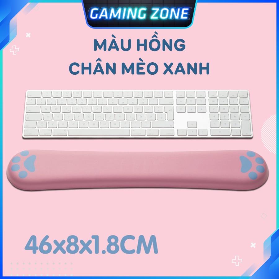 Kê tay bàn phím đệm silicon chân mèo cực cute và dễ thương siêu êm siêu đẹp