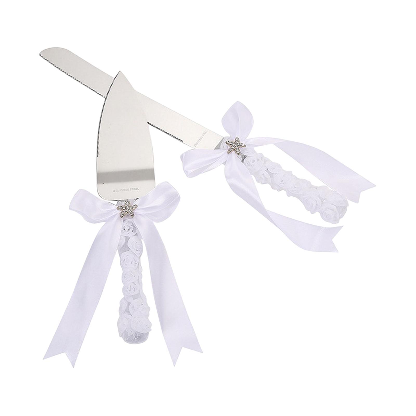 Wedding Cake Server Set Cake Cutting Set Baking Tool for Dessert Baking