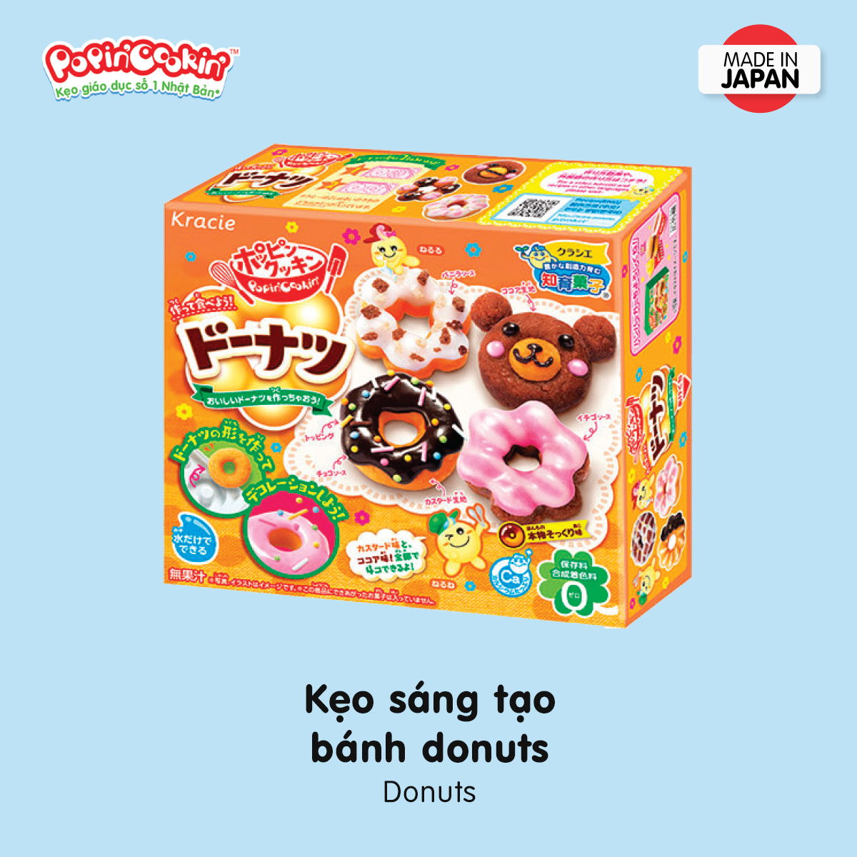 Kẹo sáng tạo popin cookin bánh donuts - Donuts