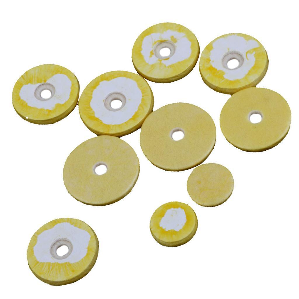 6-7pack Flute Pads 16pcs Yellow Color
