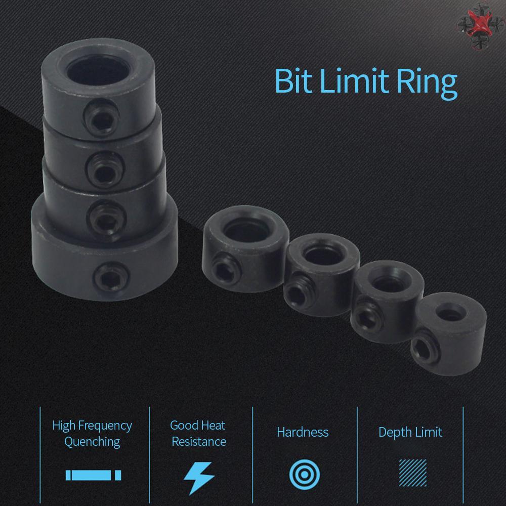 8 Vòng Cố Định Mũi Khoan 3-16mm Cho Vật Liệu Gỗ