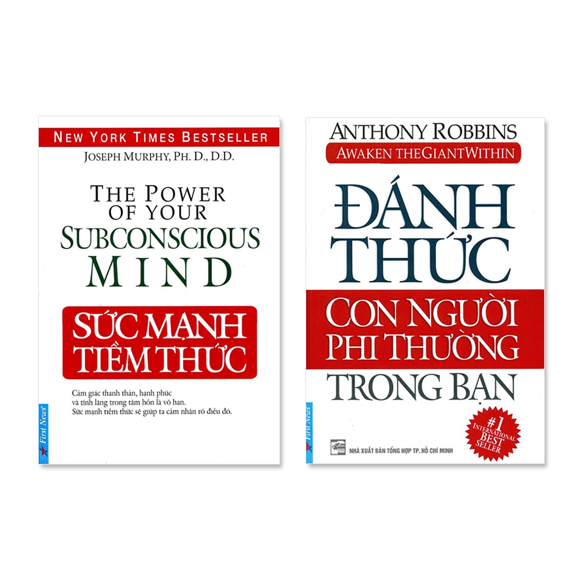 Combo Đánh Thức Con Người Phi Thường Trong Bạn + Sức Mạnh Tiềm Thức