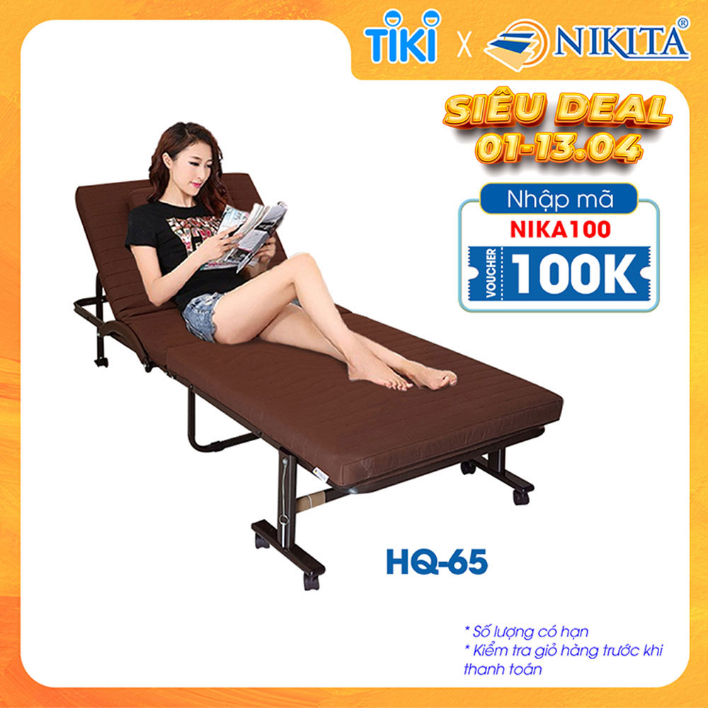 Giường gấp kiểu dáng hàn quốc Nikita NKT-HQ65