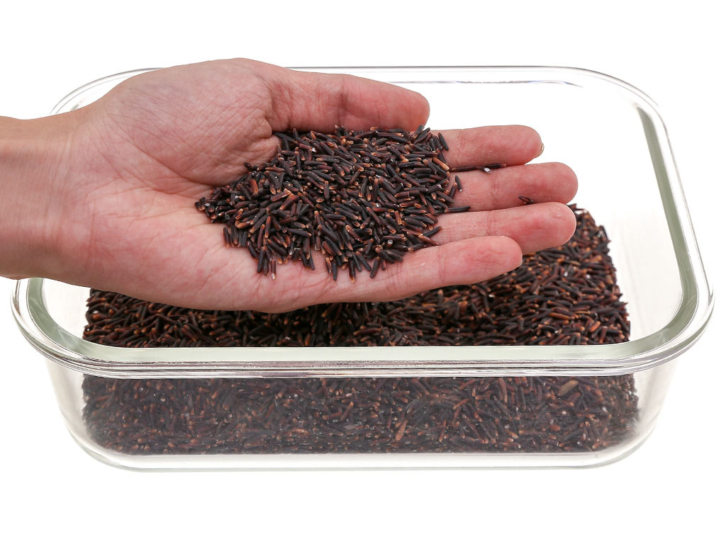 Gạo Lứt Tím Vinh Hiển 1KG - Siêu dẻo, dinh dưỡng