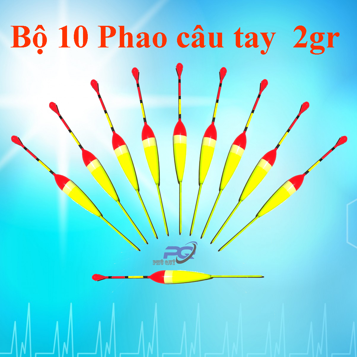 Bộ 10 Phao Câu Tay - 15cm