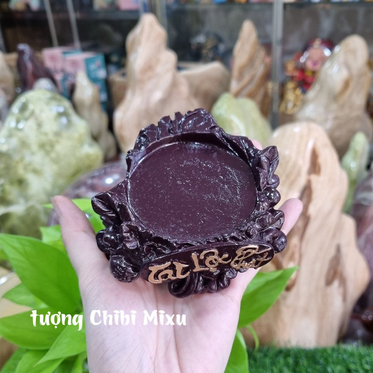 Chân đế 1 ô Tài Lộc Phát hình gốc cây trang trí
