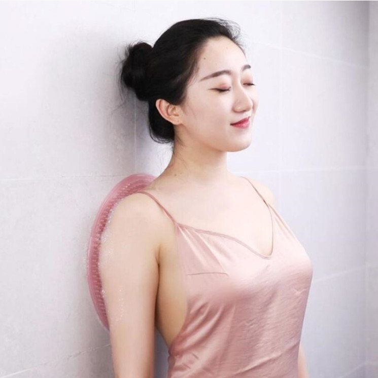 Tấm chà lưng hít chân không, chà gót chân vệ sinh cá nhân