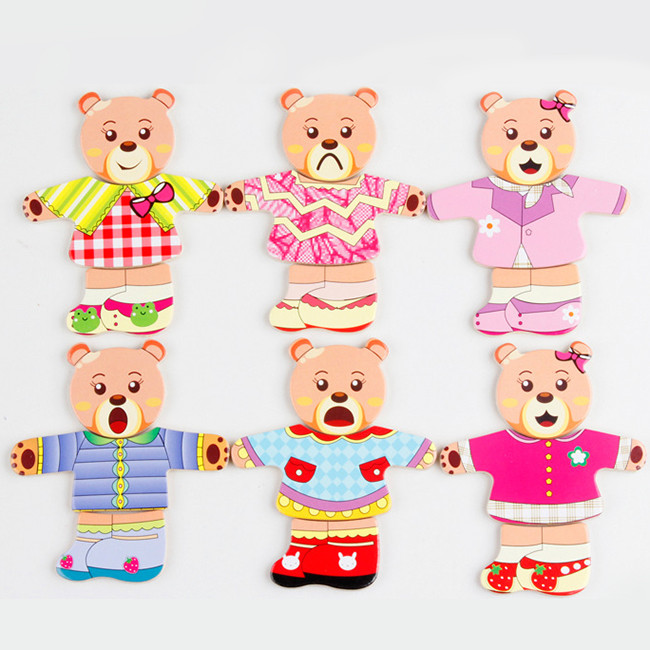 Đồ chơi thay quần áo cho gấu