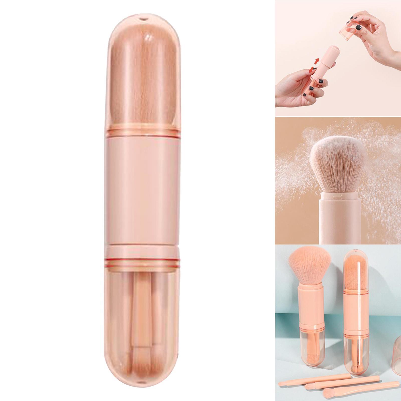 Small Makeup Brush Set W/ Carry Case  for Eyeshadow Blush