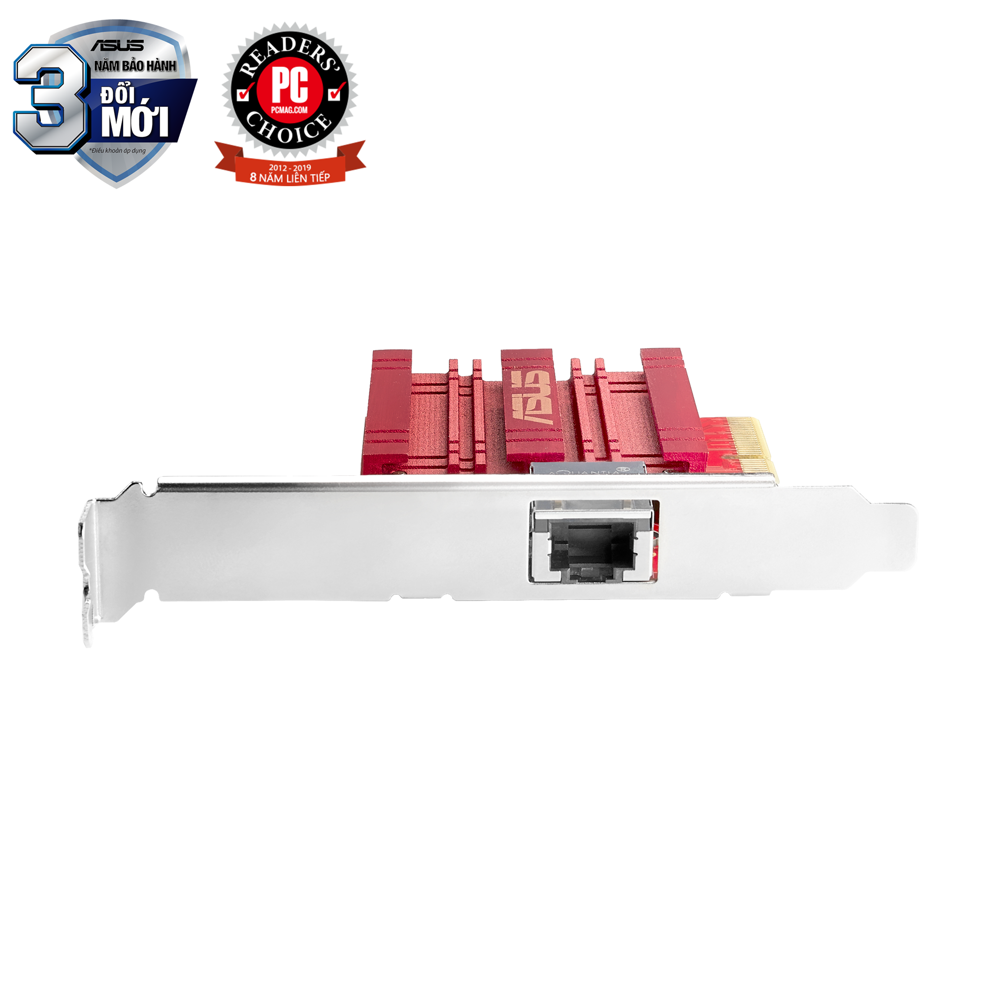 Cạc mạng ASUS XG-C100C (Gaming Card) Tốc Độ 10Gbps Không Dây PCI - Hàng Chính Hãng