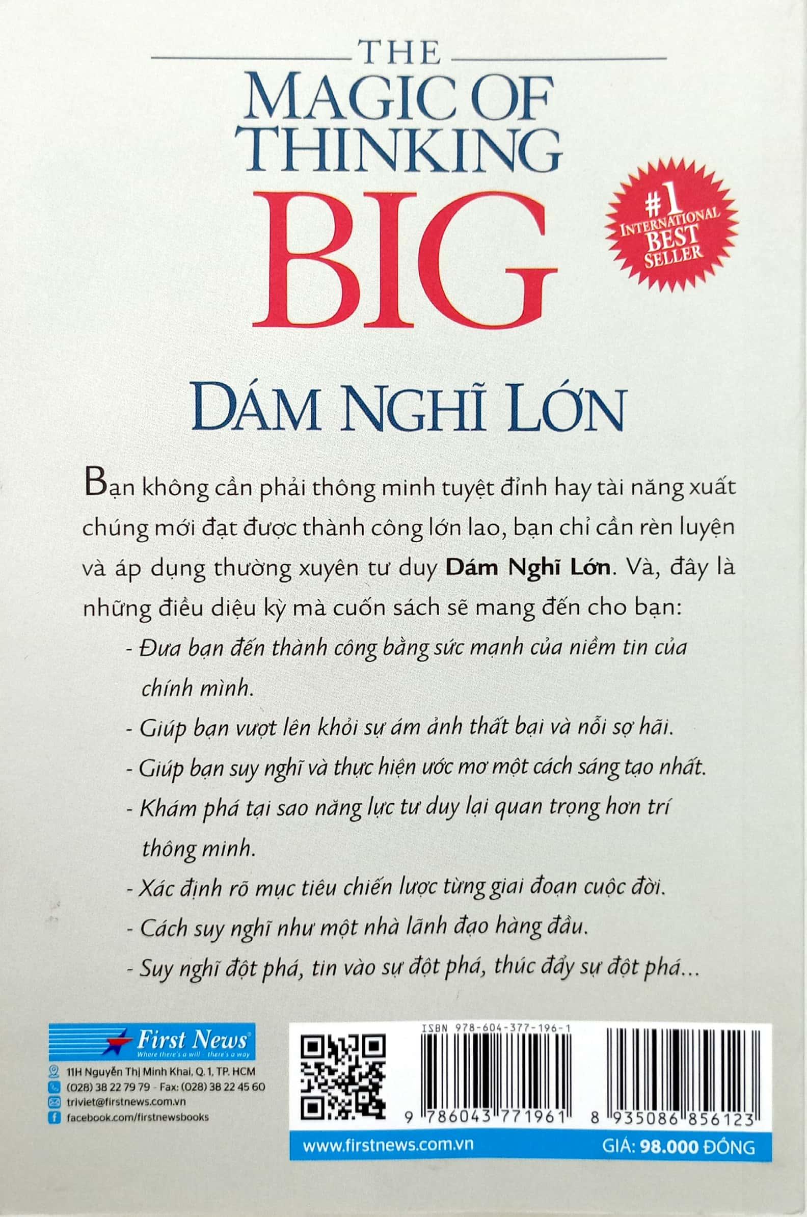 Dám Nghĩ Lớn (Khổ Nhỏ) - Tái Bản 2022