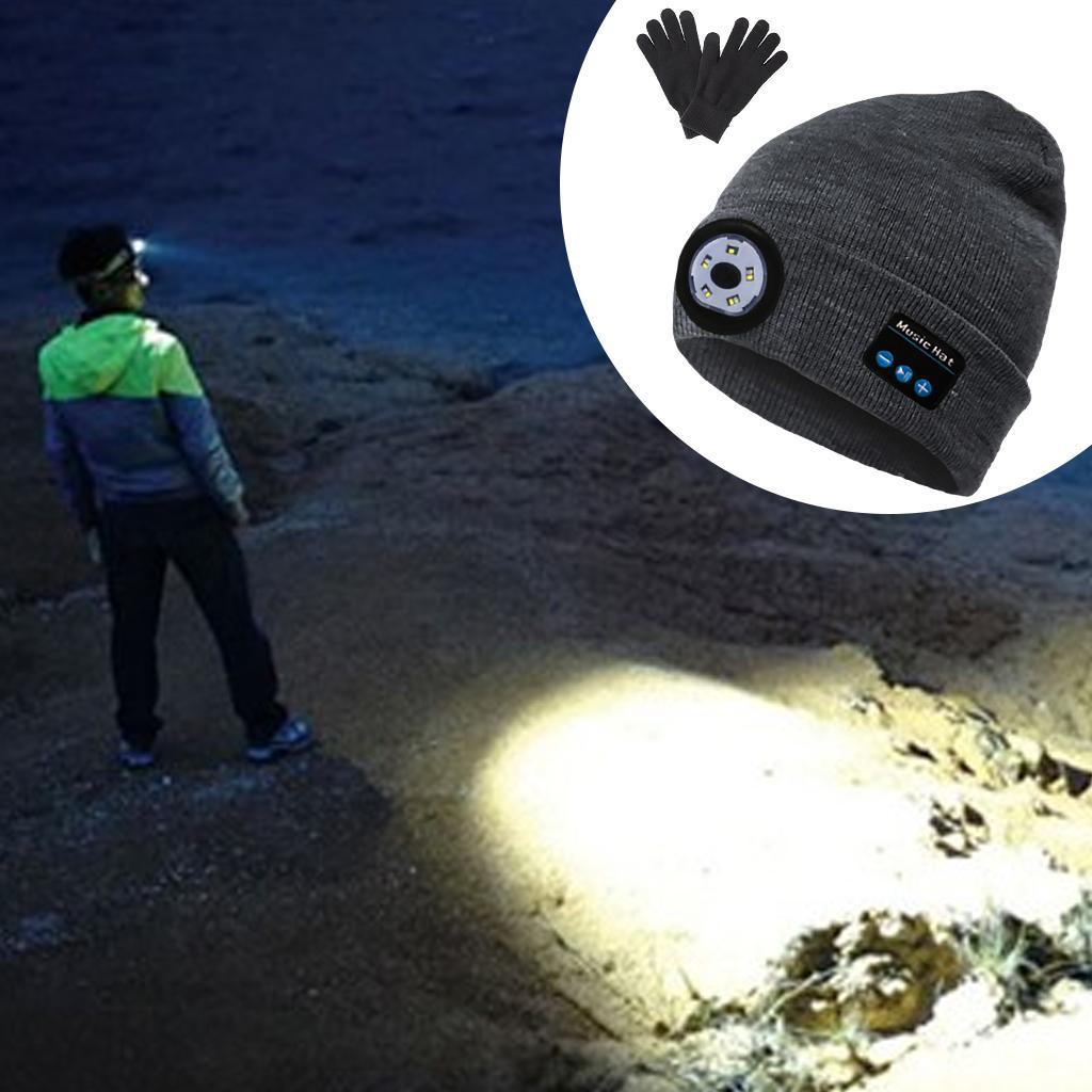 Bluetooth LED Light Knitted  for Running Hiking