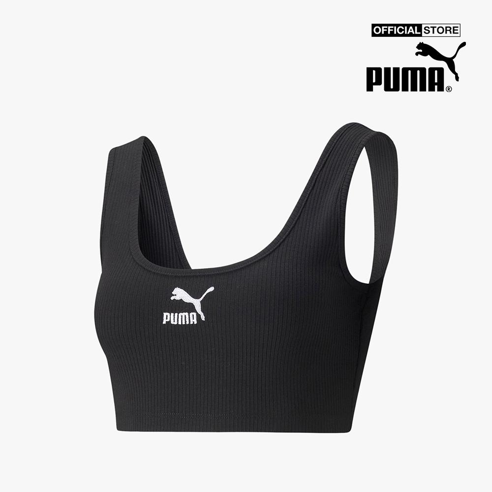 PUMA - Áo croptop nữ Classics Ribbed 533447