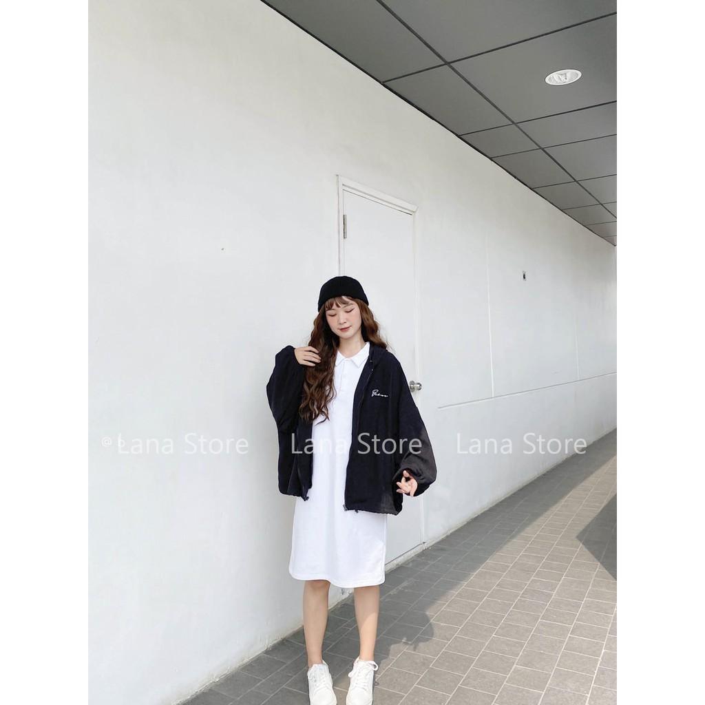 Áo Khoác Nhung Gân Form Cánh Dơi Tay Thụng Như Ảnh Cực Xinh - Chất Vải Mềm