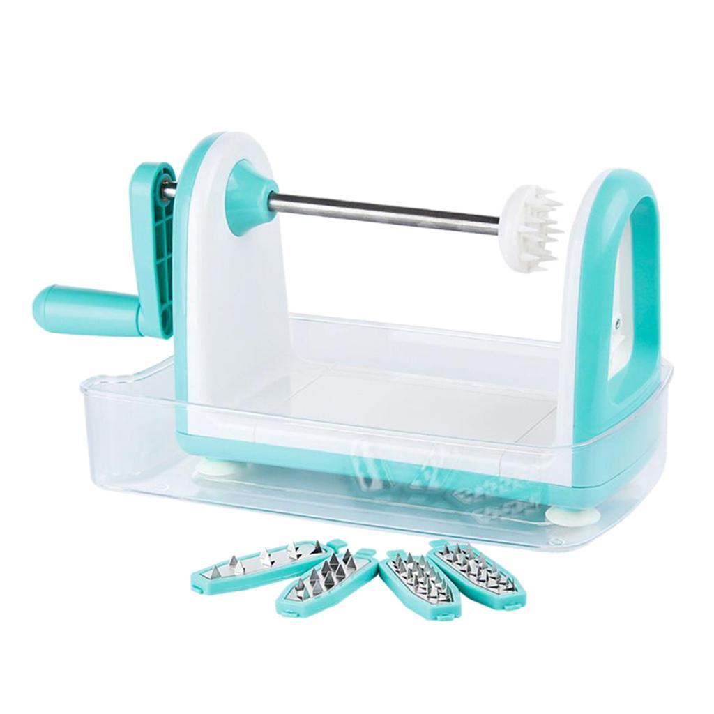 Manual Spiral Slicer Cutter Kitchen Vegetable Cutting Tools Gifts For Christmas