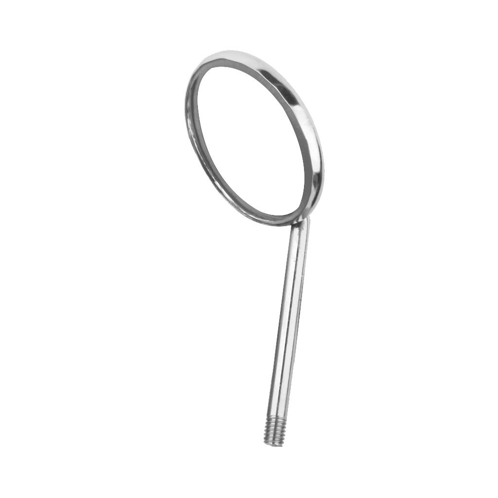 Stainless Steel Dental Mirror Tool for Teeth Inspection Pack of 5