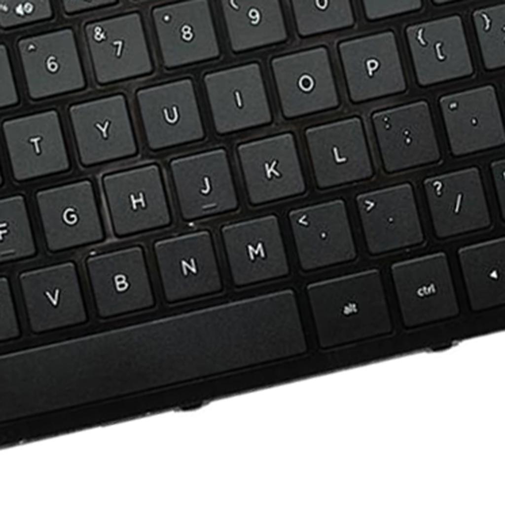 For HP Pavilion 15--n 15-g 15-r Series Laptop Keyboard Black With Frame