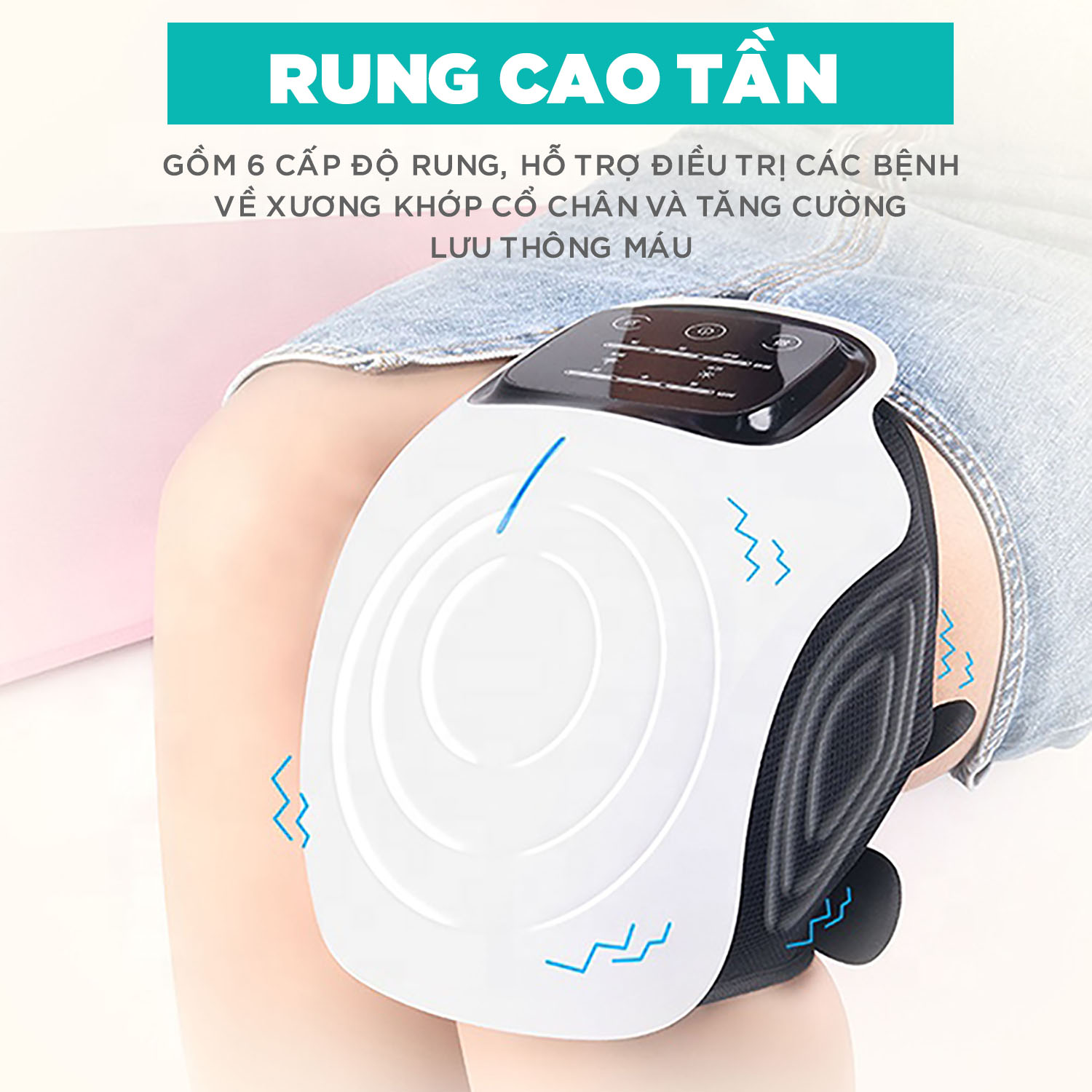 Máy Massage Đầu Gối Galen G011 Mát Xa Tia Hồng Ngoại Trị Liệu Đầu Gối, Khuỷu Tay, Vai