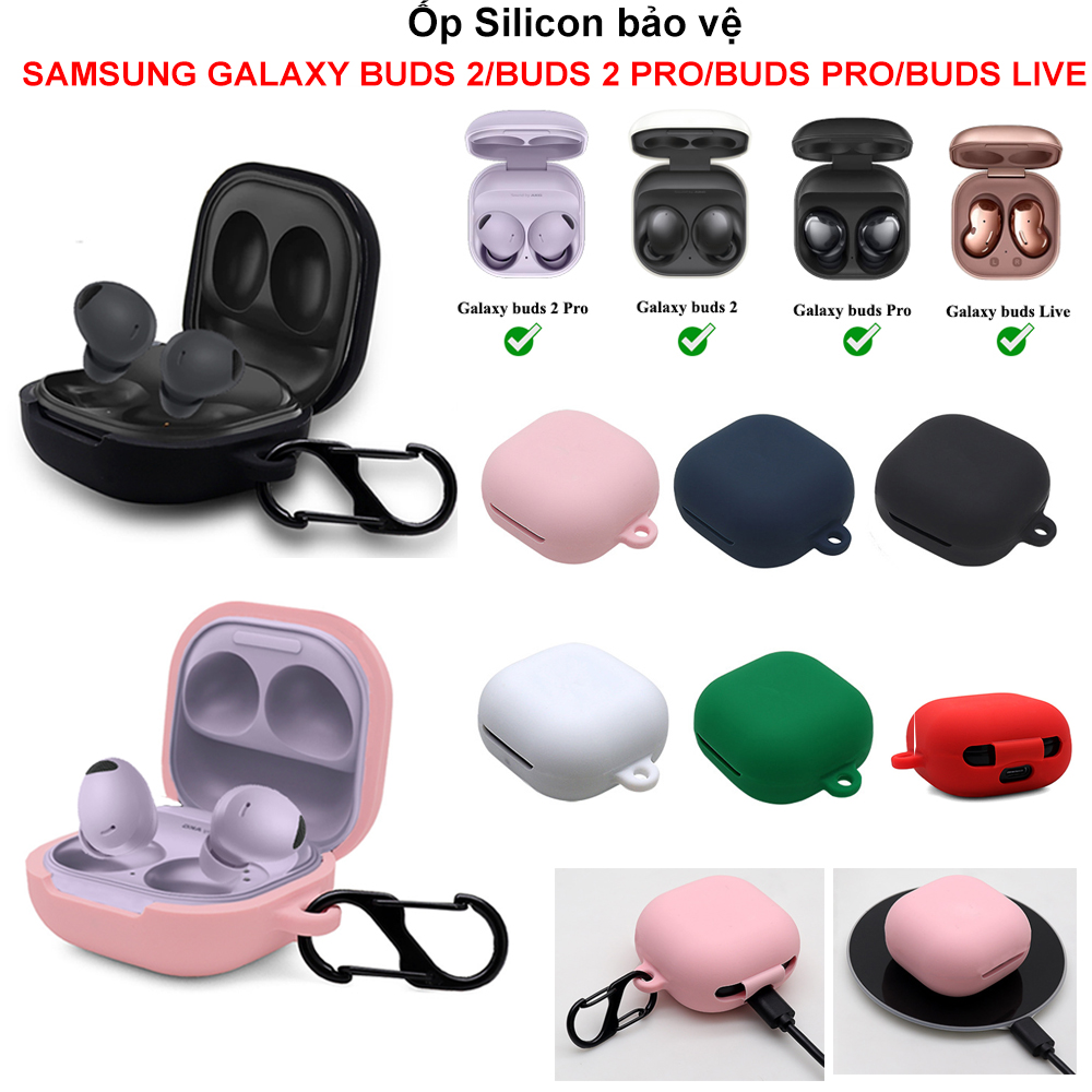 Ốp bảo vệ chống va đập Galaxy Buds 2 Pro/Buds2/Buds Pro/Buds Live