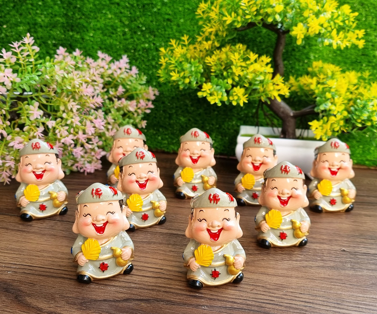 Tượng chibi Tế Công 6cm - Tế Điên hòa thượng - Tế Điên hoạt Phật