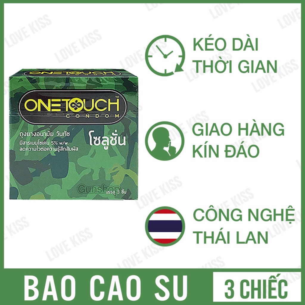 Bao Cao Su Onetouch Kéo Dài Thời Gian