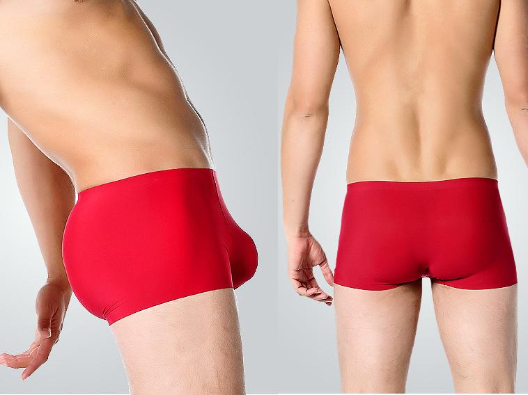 Quần lót nam thun lạnh siêu mỏng - Màu đỏ