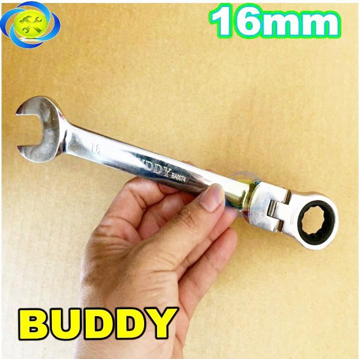 Cờ lê tự động gật gù 16mm Buddy BA0074
