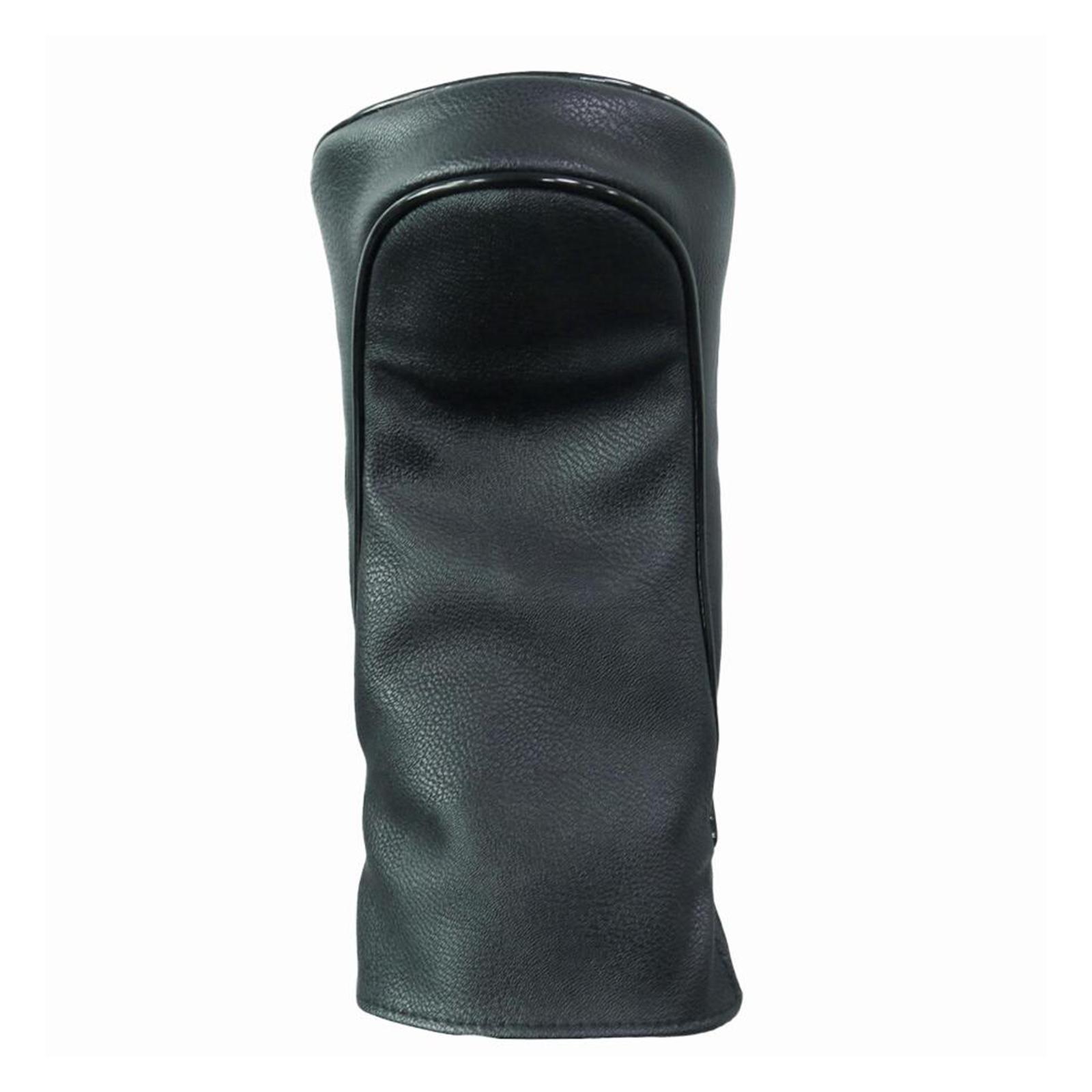 3pcs PU Leather Golf Headcover Fairway Wood Driver Club Headcover Guard Sleeve Guard Long Neck Golf Club Head Cover