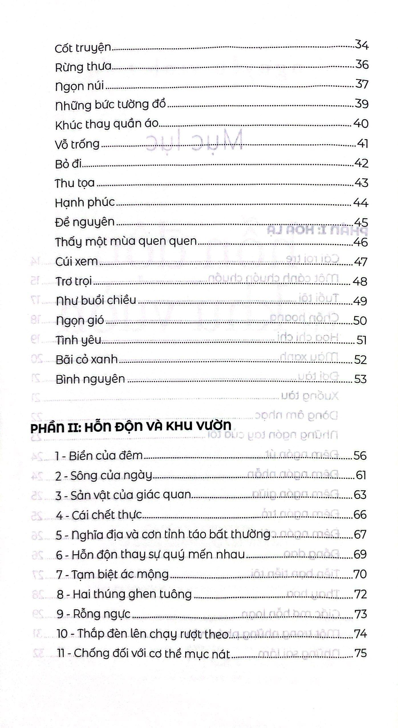 Hỗn Độn Và Khu Vườn