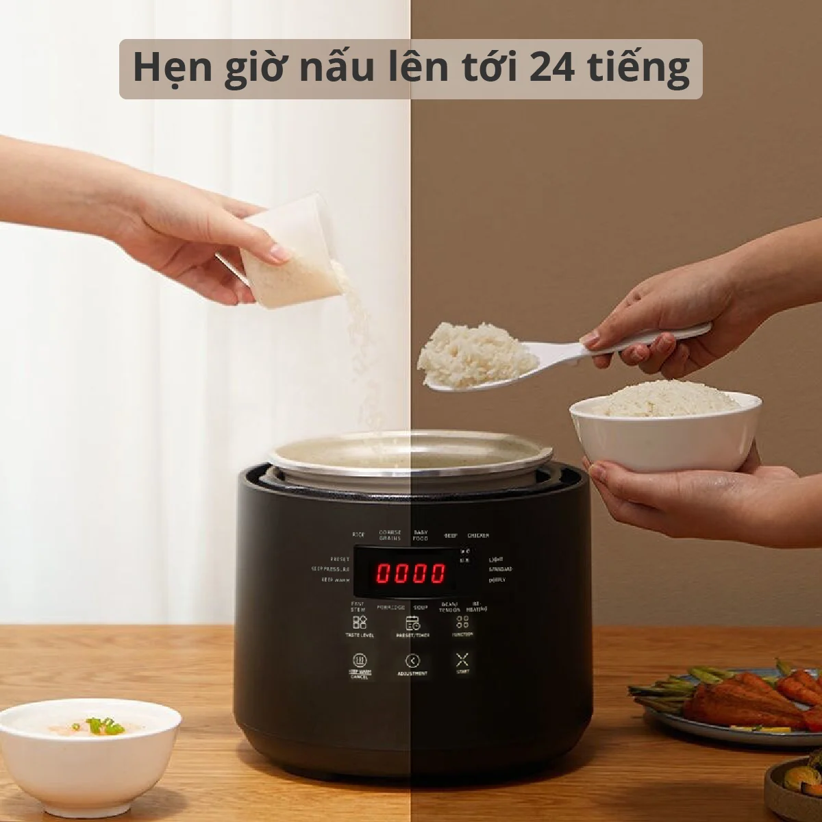 Nồi áp suất Mishio 2.5L - Hàng chính hãng
