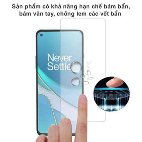 Cường Lực dành cho máy OnePlus 8T Trong Suốt Chống Va Đập Chày Xước Độ Cứng 9H