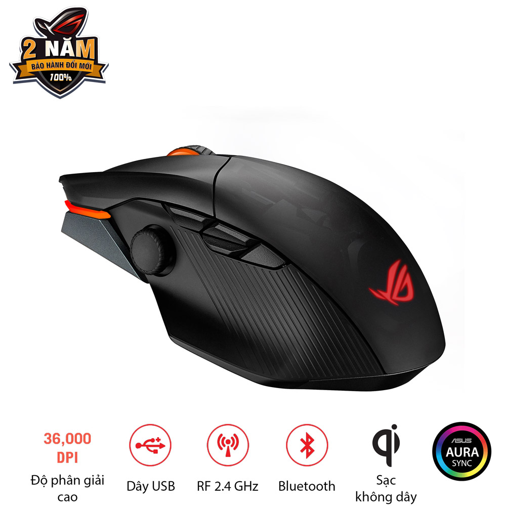 Chuột Gaming Asus ROG Chakram X - Hàng Chính Hãng