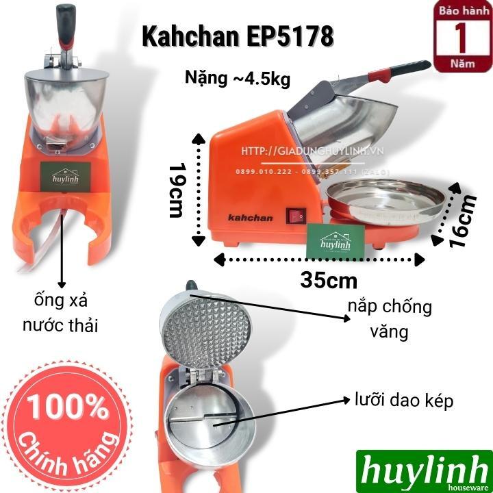 Máy bào đá tuyết Kahchan EP5178 - 2 lưỡi - 300W - Hàng chính hãng