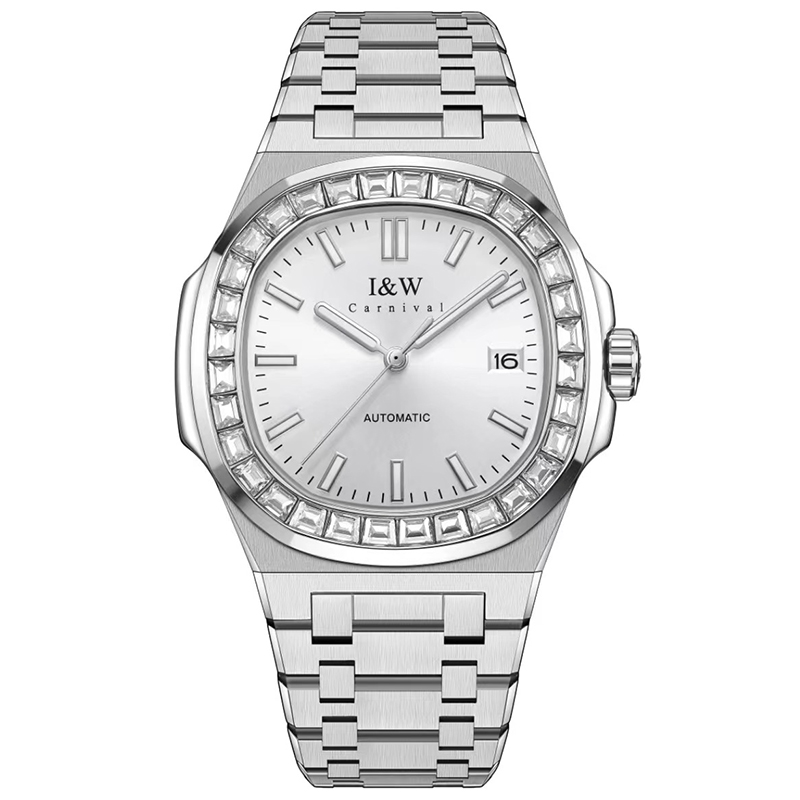 Đồng hồ nam chính hãng IW CARNIVAL IW750G-4 Kính sapphire ,chống xước,Chống nước ,Bảo hành 24 tháng,Máy cơ