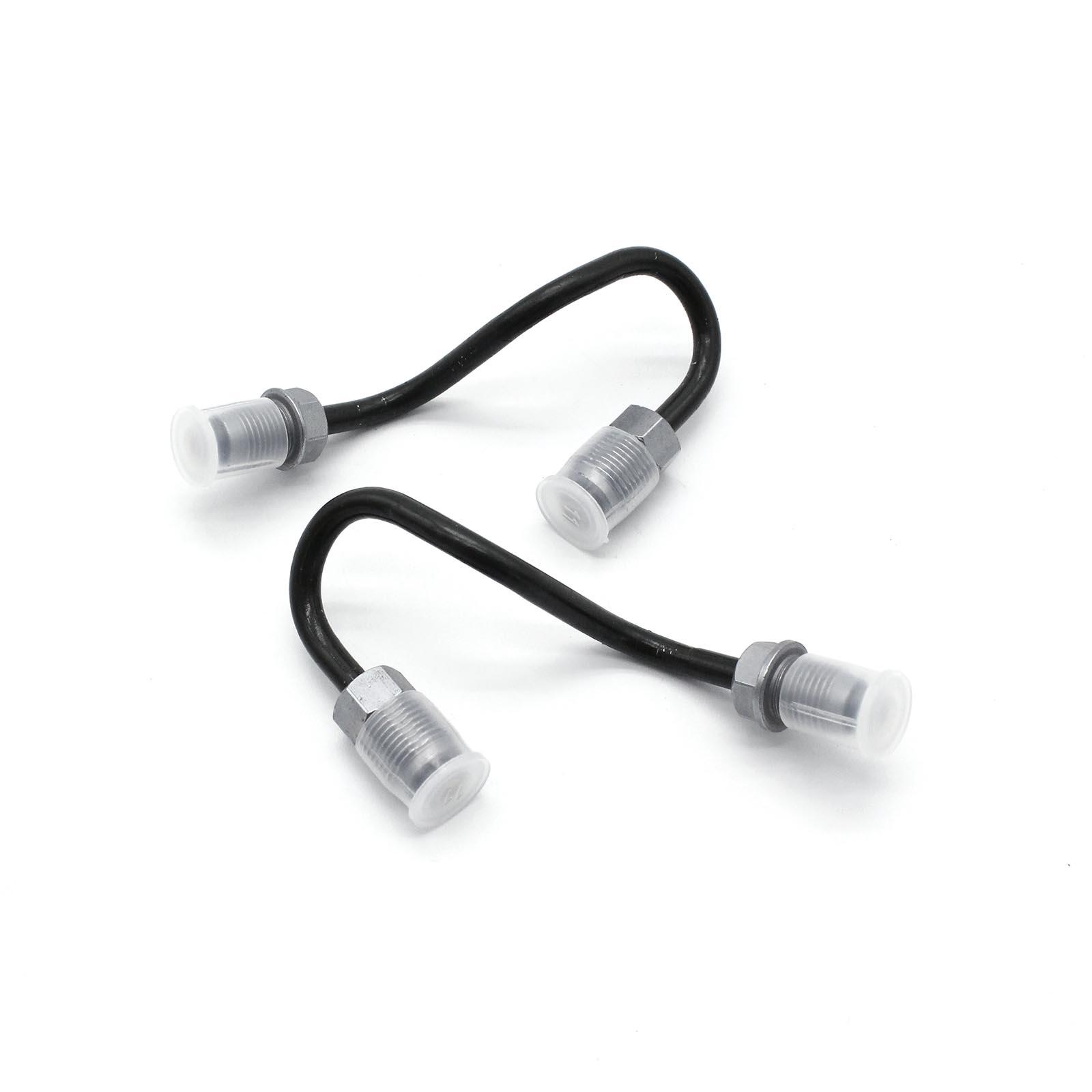 Rear Brake Pipes Pair Replacement for VW Golf MK5 MK6 Touran Audi A3 TT