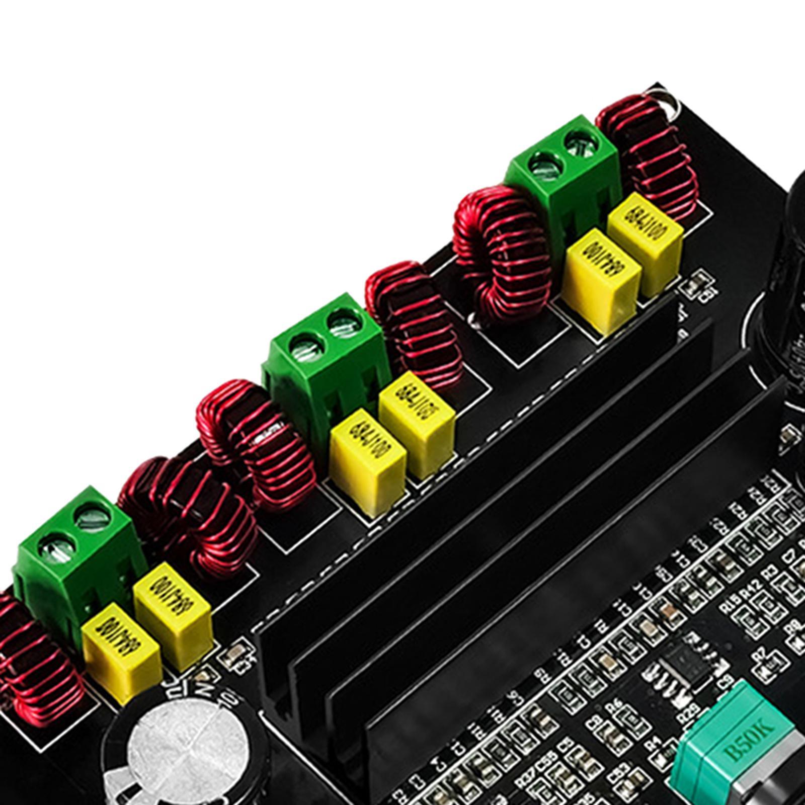 2x80W+100W Digital Power Audio Amplifier Board 12-26V for Car Speakers