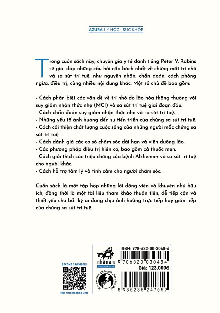 Sách Alzheimer Hay Chỉ Là Đãng Trí