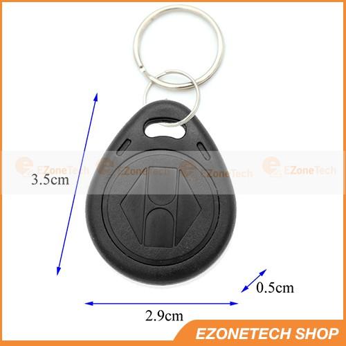 Thẻ Từ RFID Tần Số 125Khz Dạng Móc Khóa Chip EM4100 ( Proxy Key Fob)