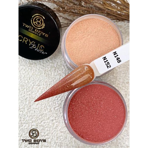 Bột đắp móng màu nhũ, chất bột dẽo mịn dễ đắp, ombre, hủ 25g, mã màu N148-N152