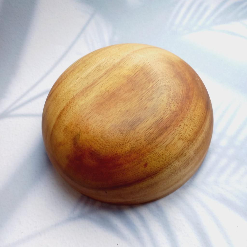 Bát Keo Tự Nhiên 20x7 cm, Bát Đựng Salad, Soup Cháo, Bát Mỳ, Phụ Kiện Nhà Bếp An Toàn