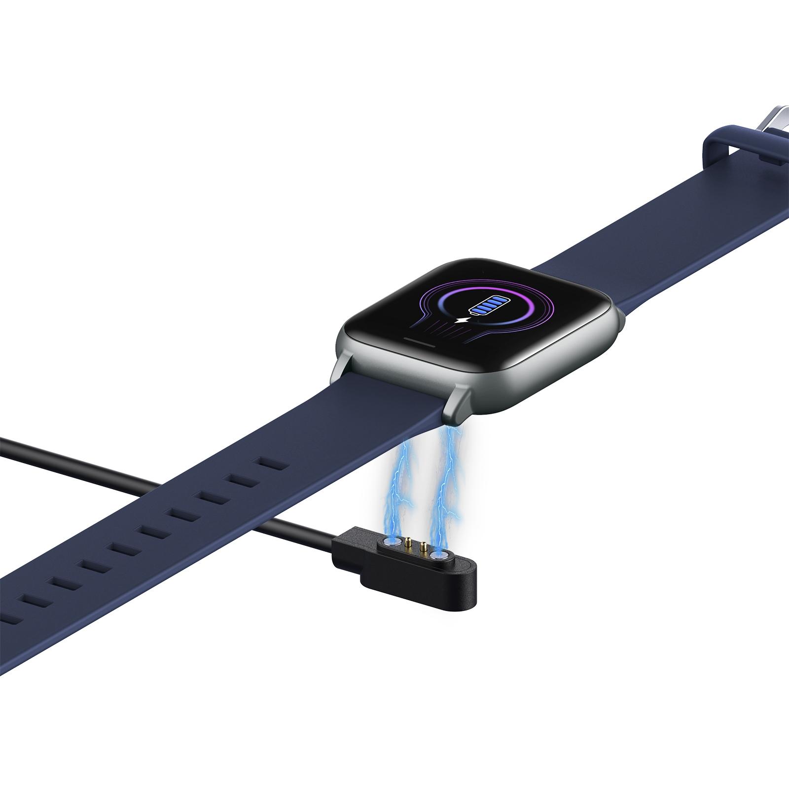 1.3in 2021 Men Fashion Bluetooth 5.0 Smart Watch Sleep Monitor Pedometer Waterproof 170mAh