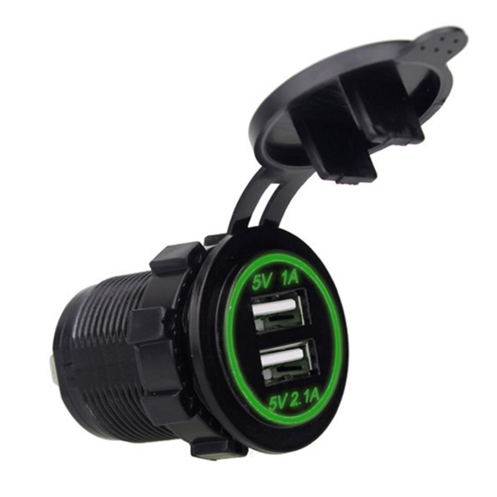 Car Cigarette Lighter Power Converter Female Adapter 12V Double USB