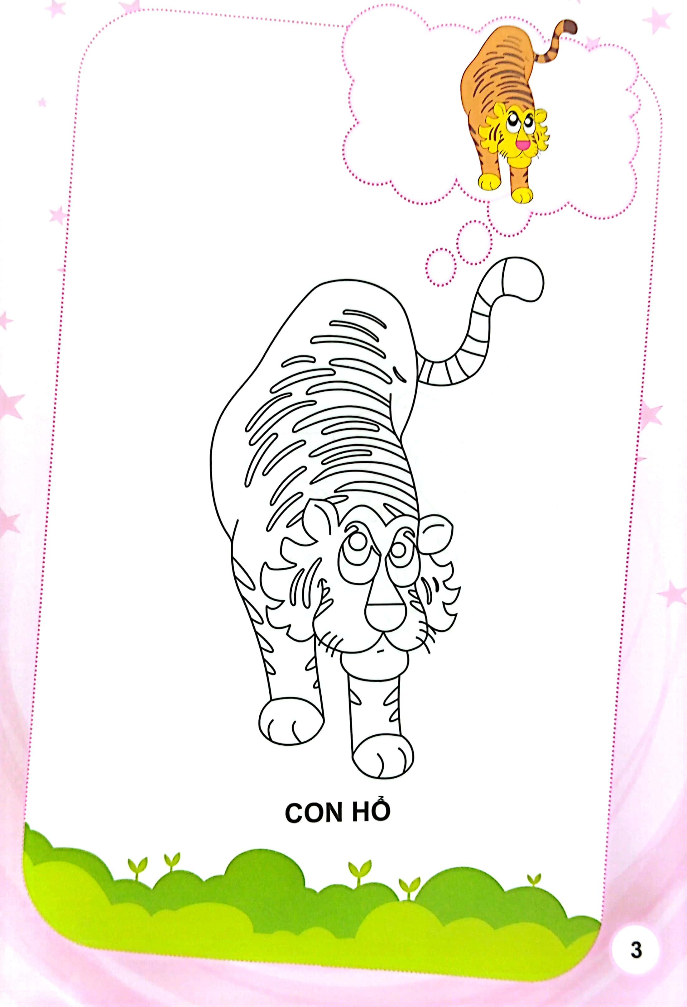 Bé Tập Tô Màu - Động Vật (2022)