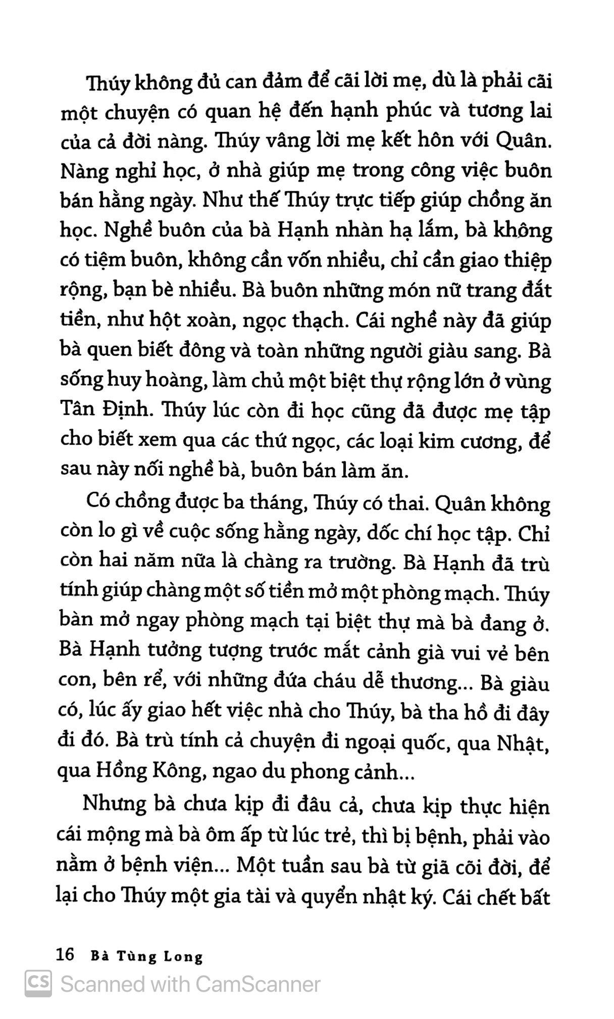 Sách Bà Tùng Long - Đường Tơ Đứt Nối