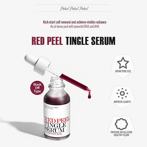 [Mẫu mới 2020] Tinh Chất Tái Tạo và Phục Hồi Da Red Peel Tingle Serum 35ml - Tặng Kèm Cột Tóc Nơ BERAV Handmade Annie Ribbon Giao Màu Ngẫu Nhiên