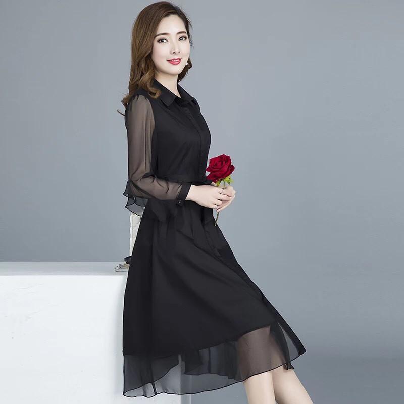 DRESS209-ĐẦM THIẾT KẾ QUÝ CÔ CAO CẤP S-6XL