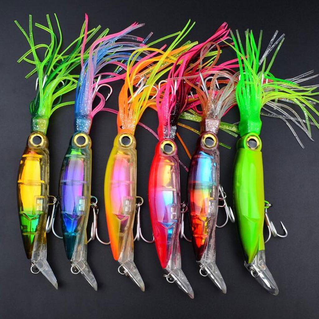 2Pc Squid Skirt Trolling Bait Hardbody Fishing Lure Tuna Marlin Kingfish Freshwater Saltwater Lure