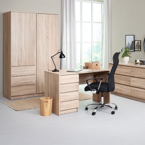 Bàn làm việc | JYSK Limfjorden | gỗ công nghiệp | nhiều màu | R60xD120xC76cm