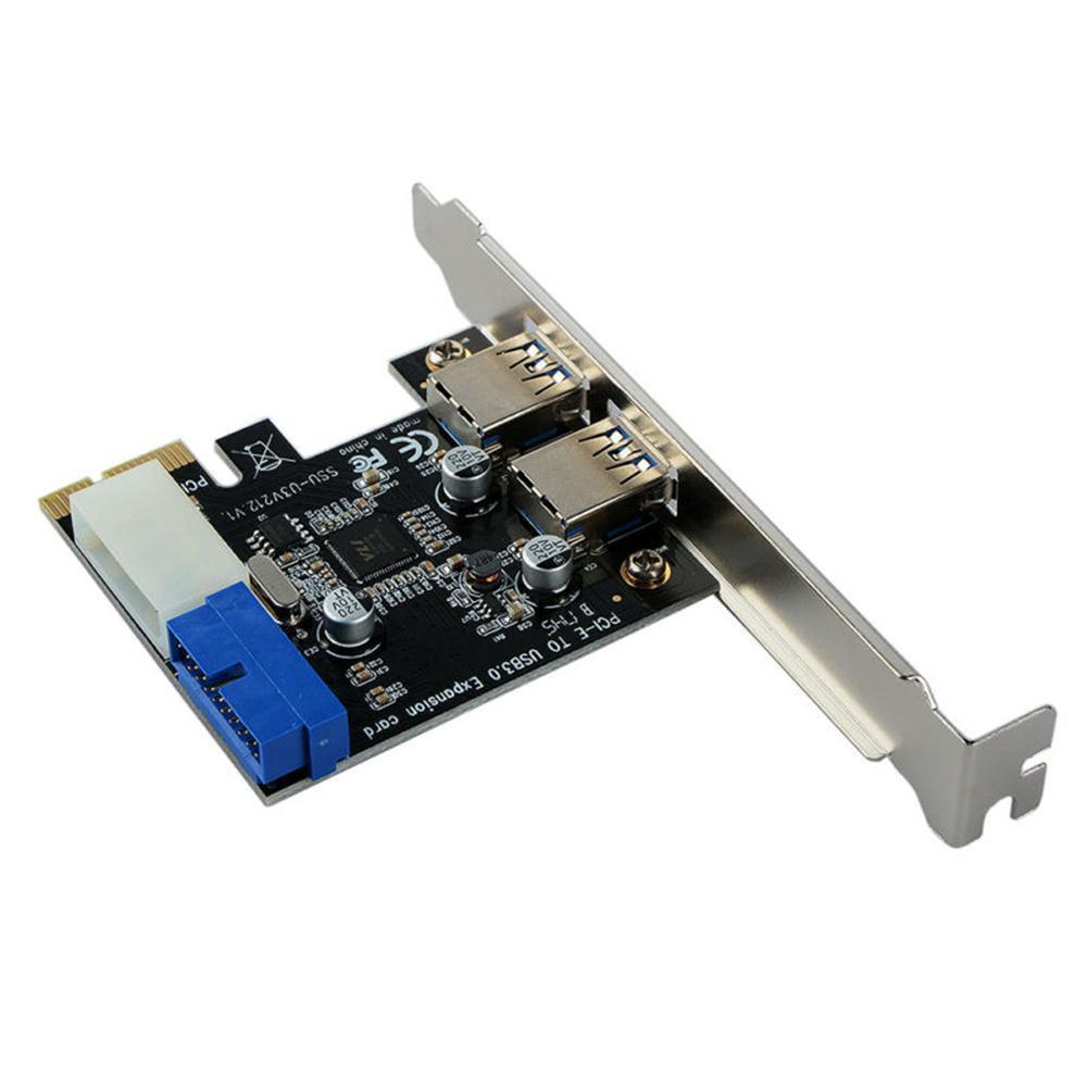 Bộ̣ điều hợp mở rộng PCI-E sang USB 3.0 4 cổng HUB 19-Pin chuyên dụng
